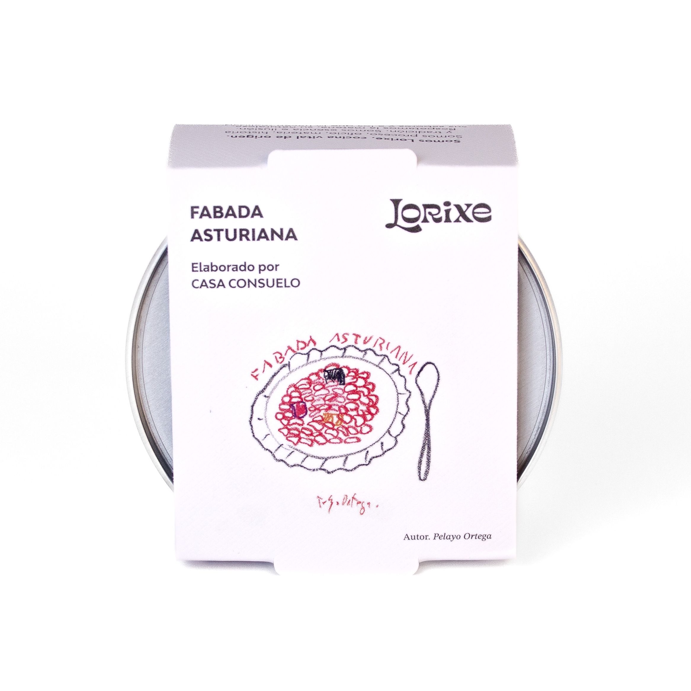 Fabada asturiana Producto de conservas caseras y gourmet Lorixe fabada asturiana