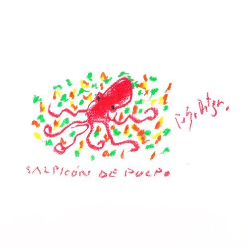Ilustración de salpicón de pulpo por Pelayo Ortega para Lorixe